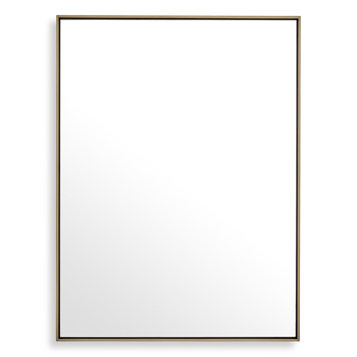 Brushed Brass Mirror Redondo
