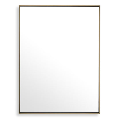 Brushed Brass Mirror Redondo