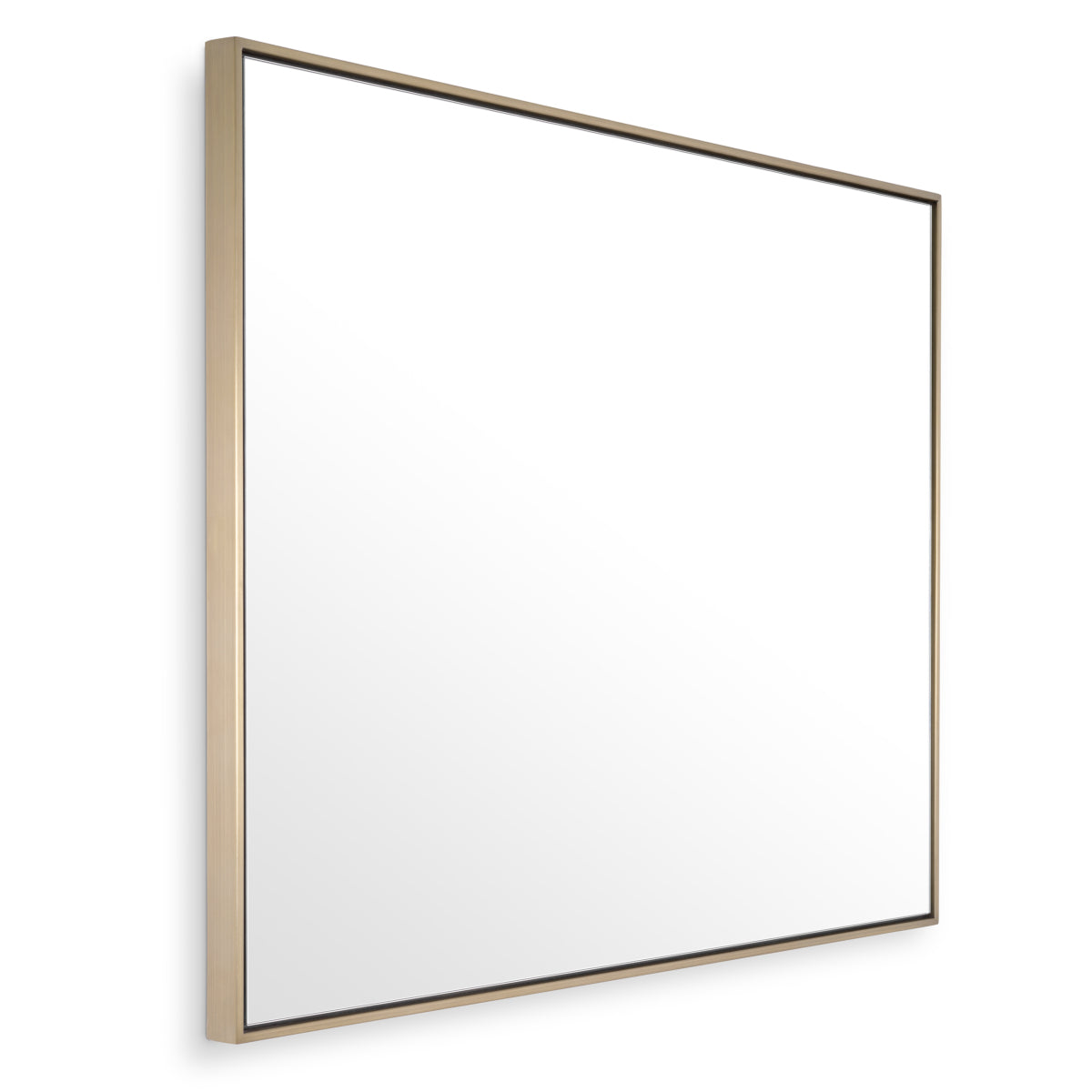 Brushed Brass Mirror Redondo