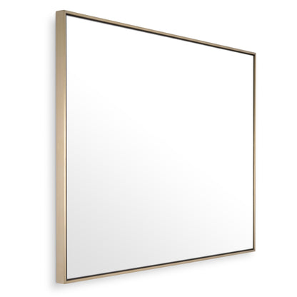 Brushed Brass Mirror Redondo