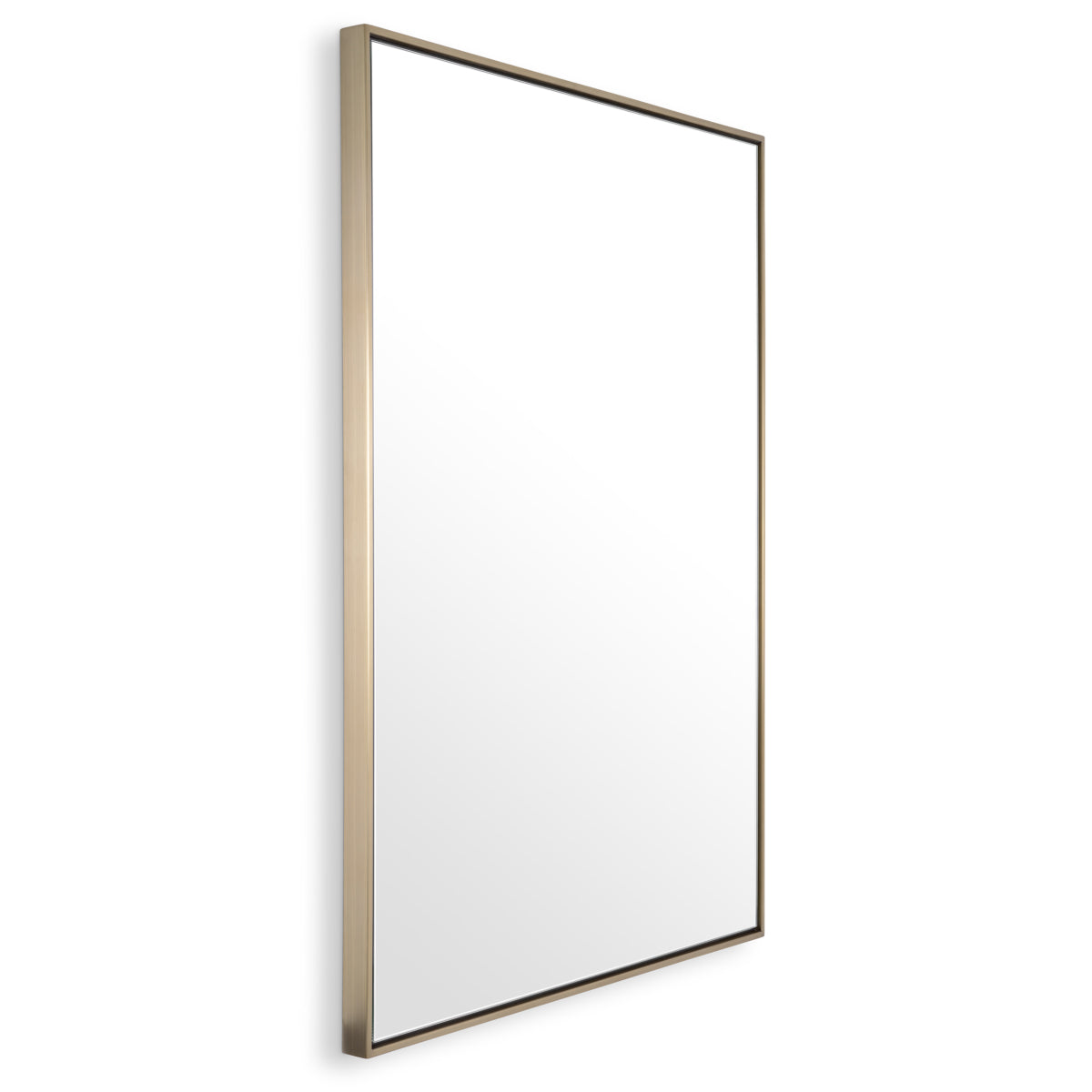 Brushed Brass Mirror Redondo