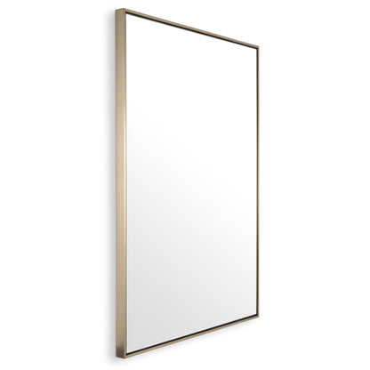 Brushed Brass Mirror Redondo