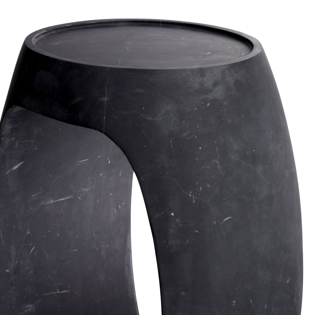 Marble Side Table High Clipper