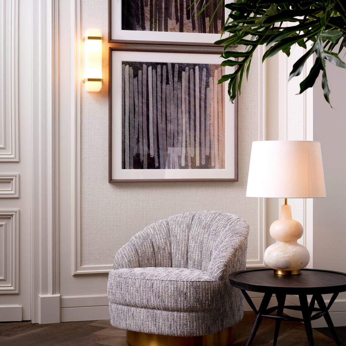 Abstract Art Prints (2) Thierry Montigny I | Cabothousefurniture.com