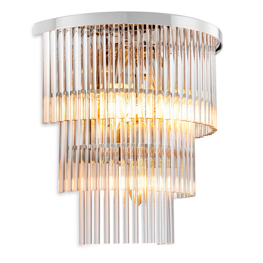 Glass Rods Wall Lamp East | Cabothousefurniture.com