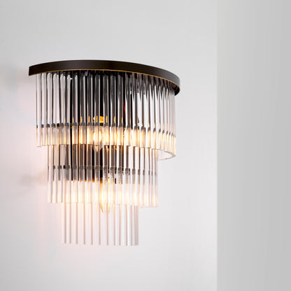 Glass Rods Wall Lamp East | Cabothousefurniture.com