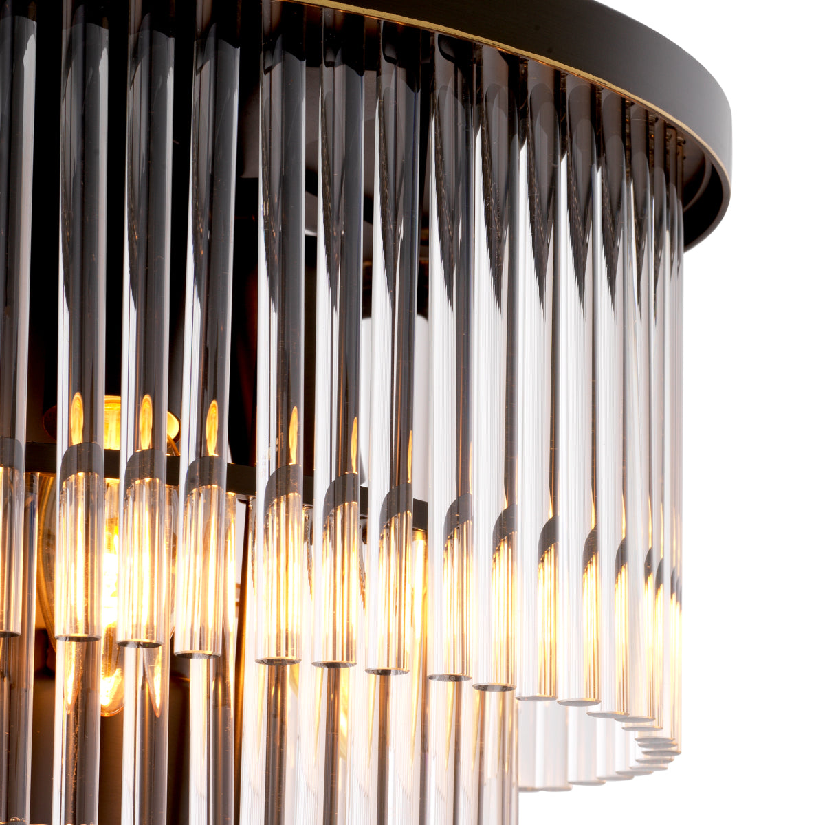 Glass Rods Wall Lamp East | Cabothousefurniture.com