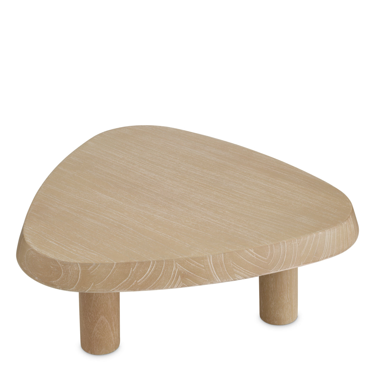 Triangular Wooden Coffee Table S Briel