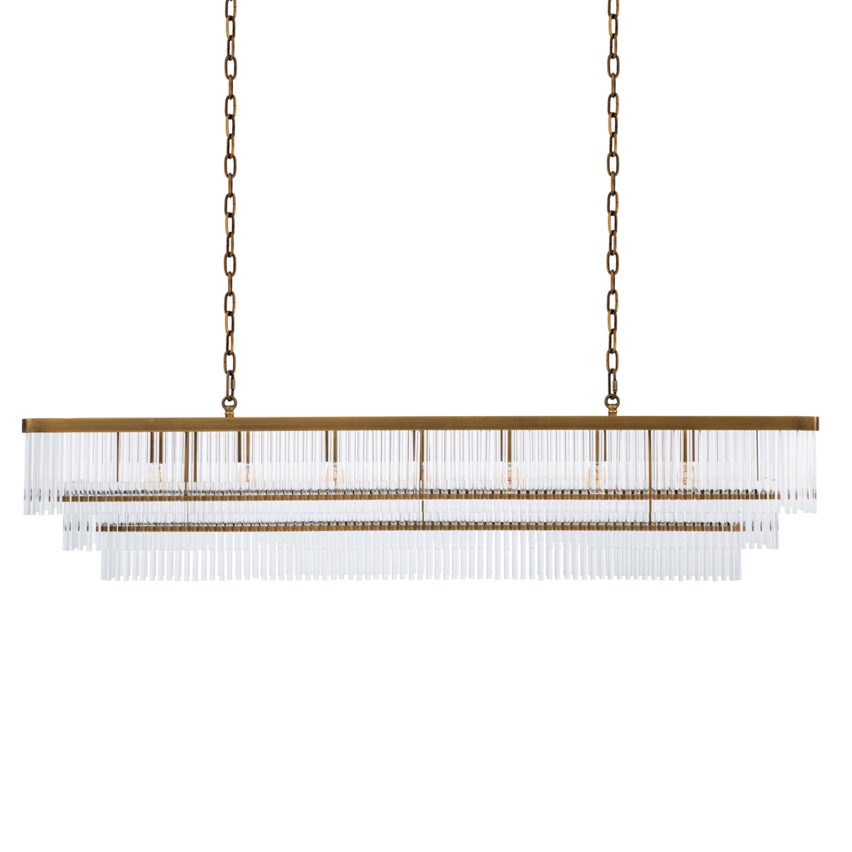 East Rectangular Chandelier