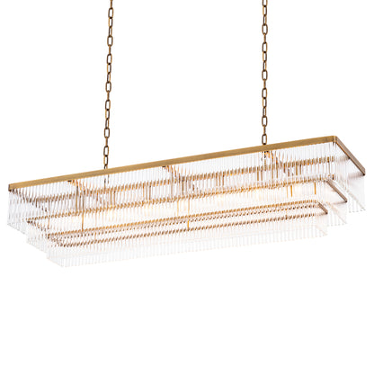 East Rectangular Chandelier