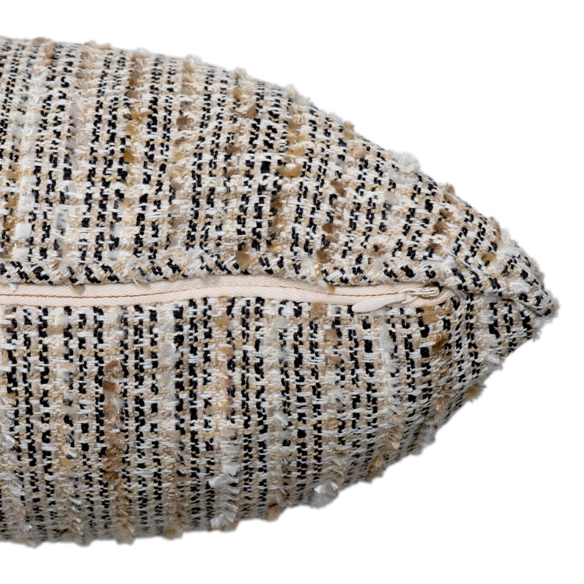 Beige Throw Pillow Mademoiselle | Cabothousefurniture.com