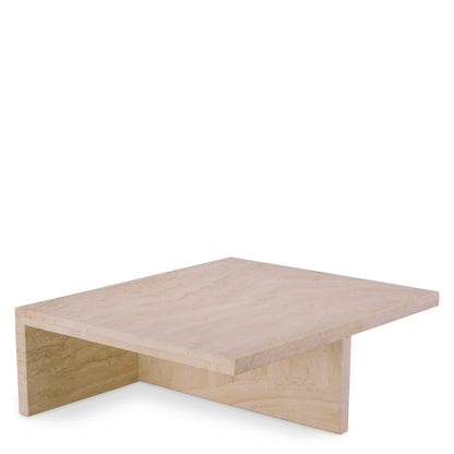 Minimalist Travertine Coffee Table Amara