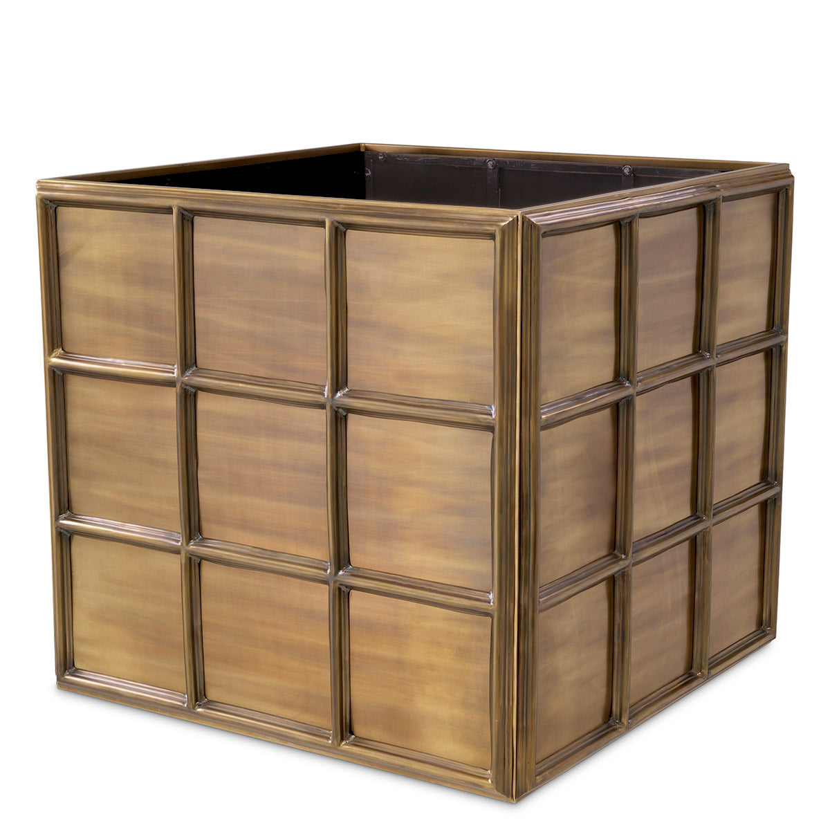 Square Planter L Grid | Cabothousefurniture.com