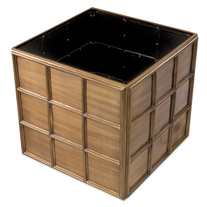 Square Planter L Grid | Cabothousefurniture.com