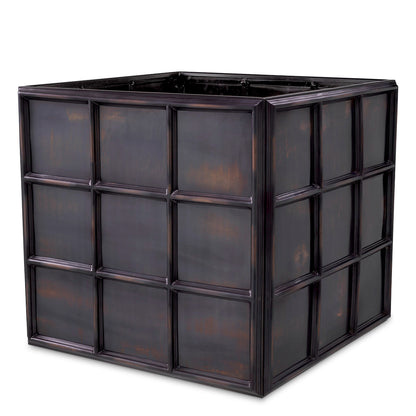 Square Planter L Grid | Cabothousefurniture.com