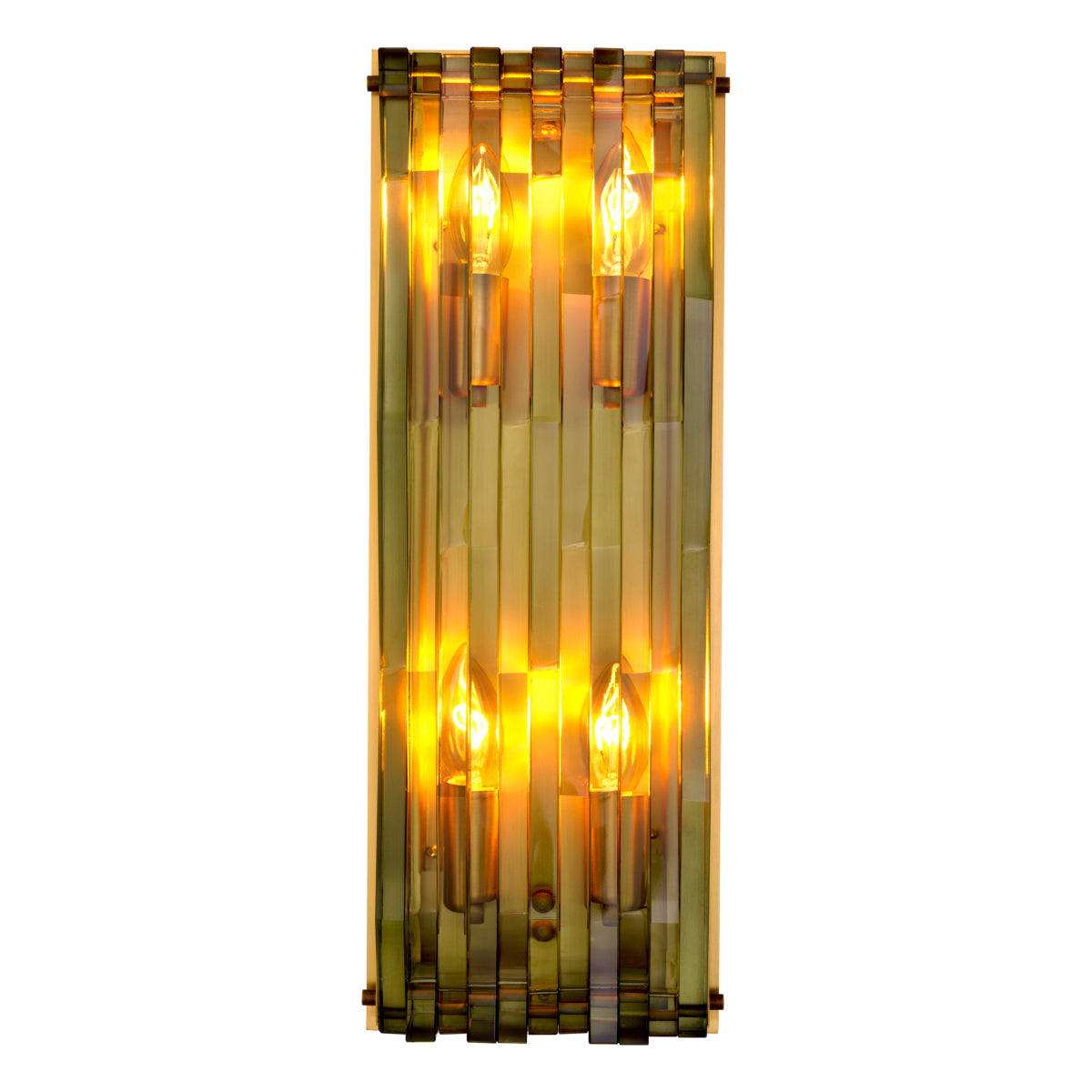 Geometrical Glass Wall Lamp L Nuvola