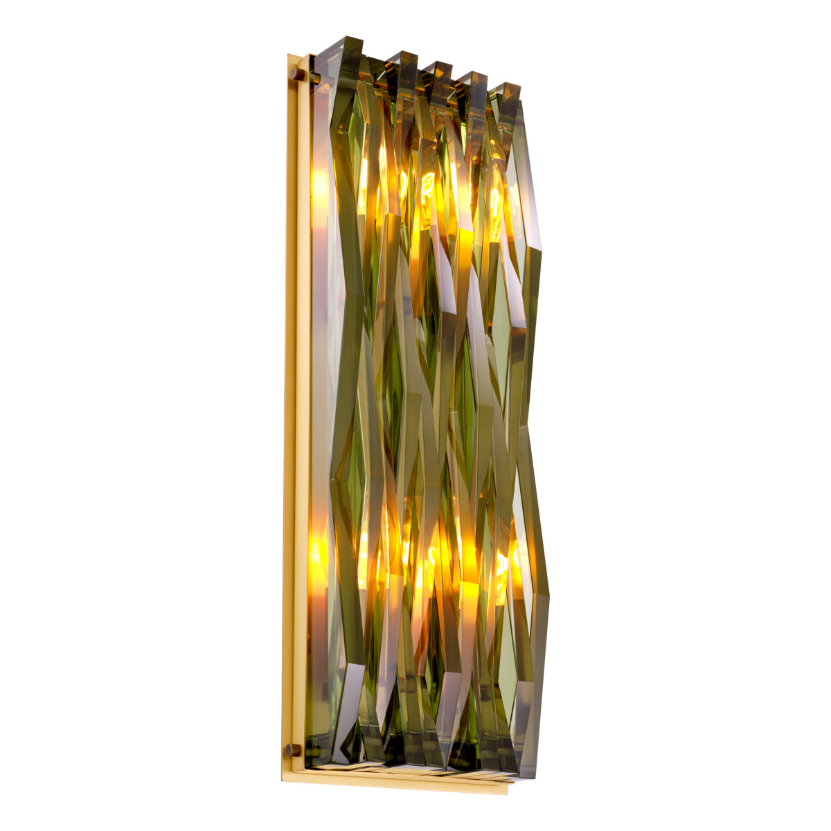 Geometrical Glass Wall Lamp L Nuvola