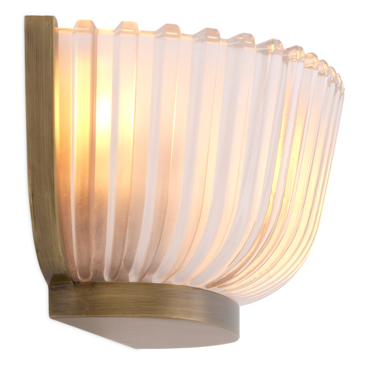 Frosted Glass Wall Lamp Artos | Cabothousefurniture.com