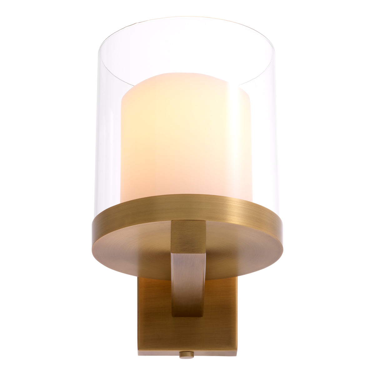 Glass Lantern Wall Lamp Donovan | Cabothousefurniture.com