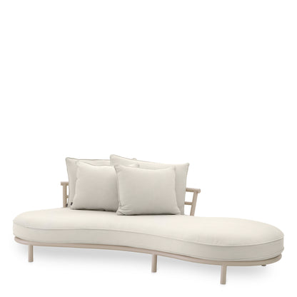 Off White Outdoor Sofa Laguno | Cabothousefurniture.com