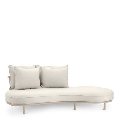 Off White Outdoor Sofa Laguno | Cabothousefurniture.com