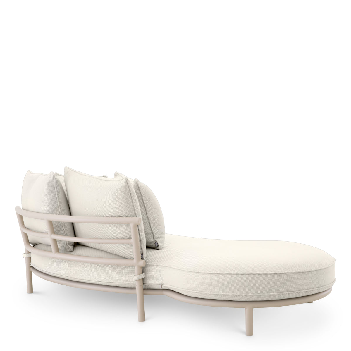 Off White Outdoor Sofa Laguno | Cabothousefurniture.com
