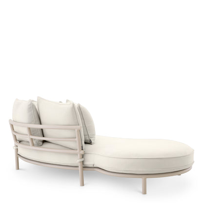Off White Outdoor Sofa Laguno | Cabothousefurniture.com