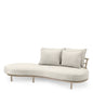 Off White Outdoor Sofa Laguno | Cabothousefurniture.com