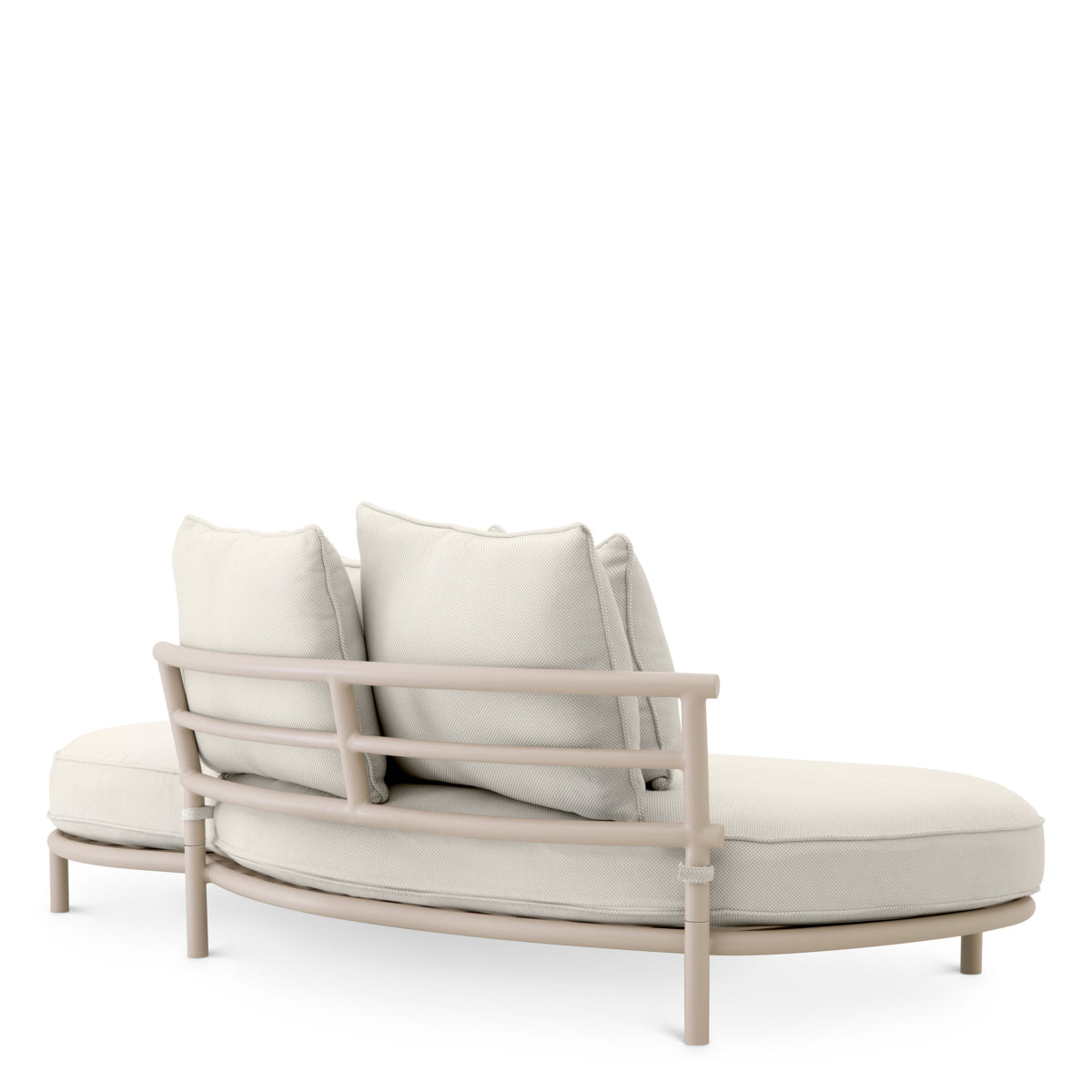 Off White Outdoor Sofa Laguno | Cabothousefurniture.com