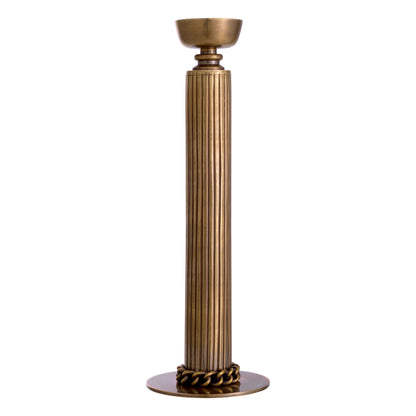 Brass Candle Holder Le Dome | Cabothousefurniture.com