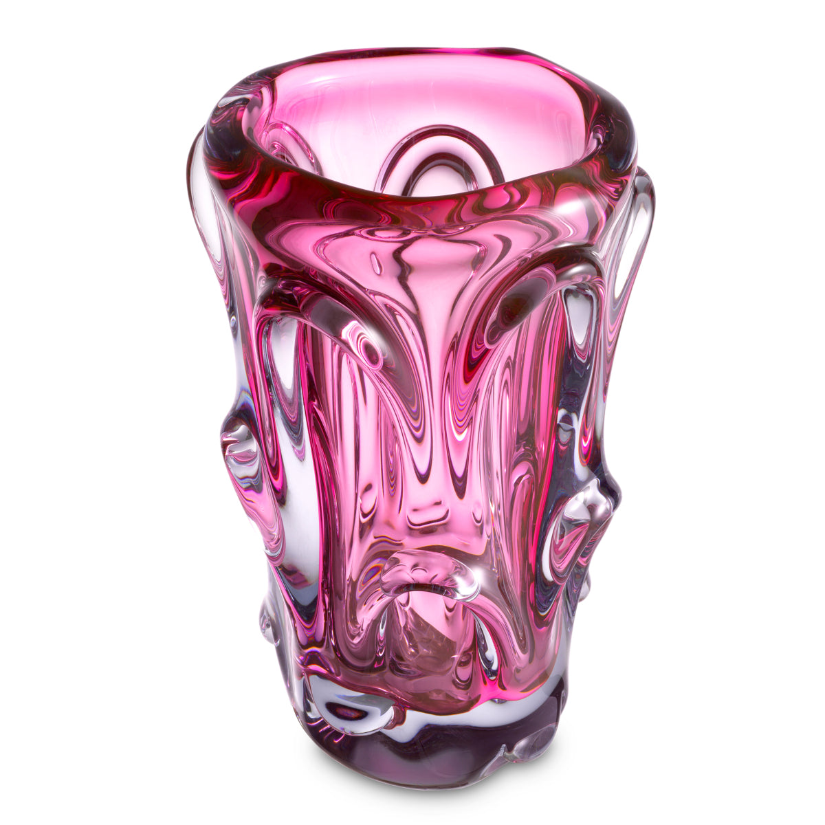 Hand Blown Glass L Vase | Cabothousefurniture.com
