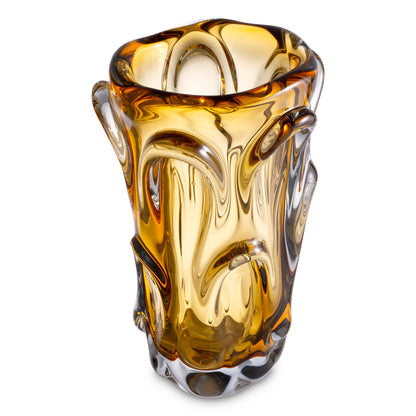 Hand Blown Glass L Vase | Cabothousefurniture.com