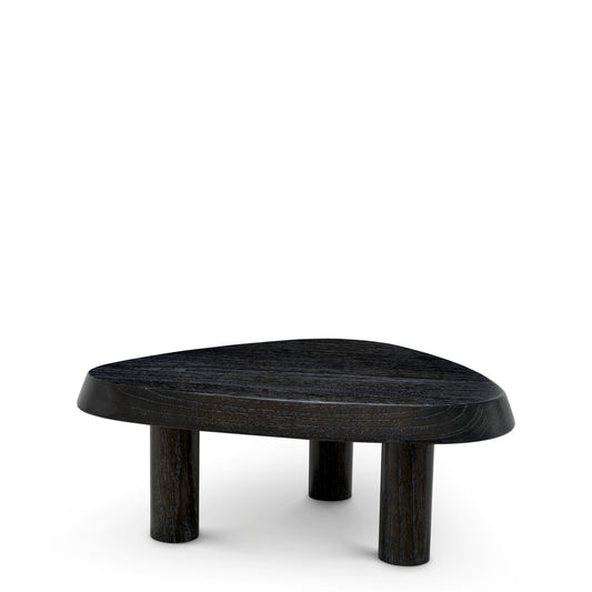 Triangular Wooden Coffee Table S Briel | Cabothousefurniture.com