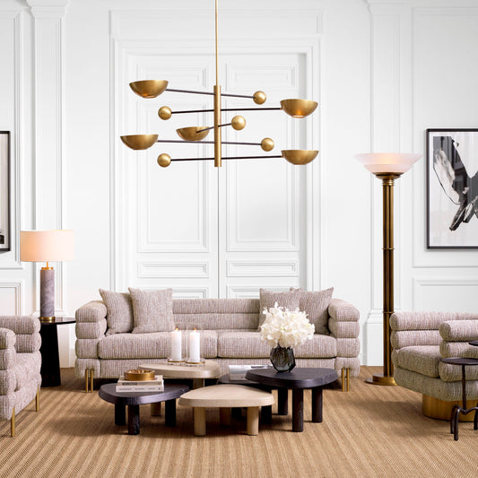 Triangular Wooden Coffee Table S Briel | Cabothousefurniture.com