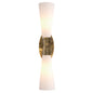 White Glass Wall Lamp Nolita | Cabothousefurniture.com