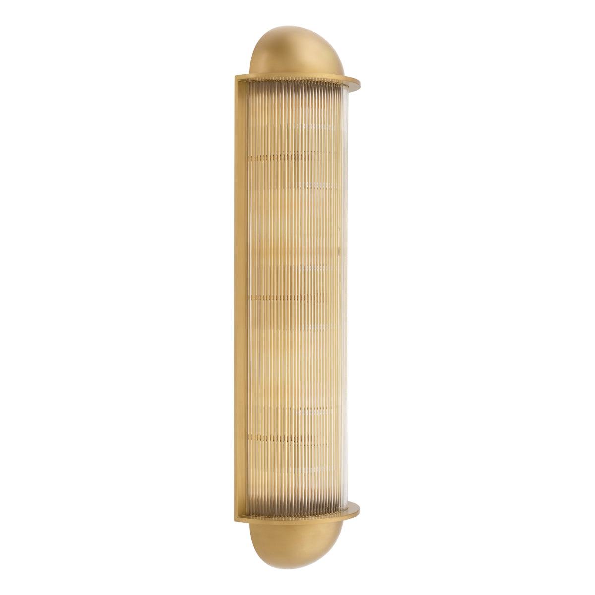 Elongated Brass Wall Lamp Paolino | Cabothousefurniture.com