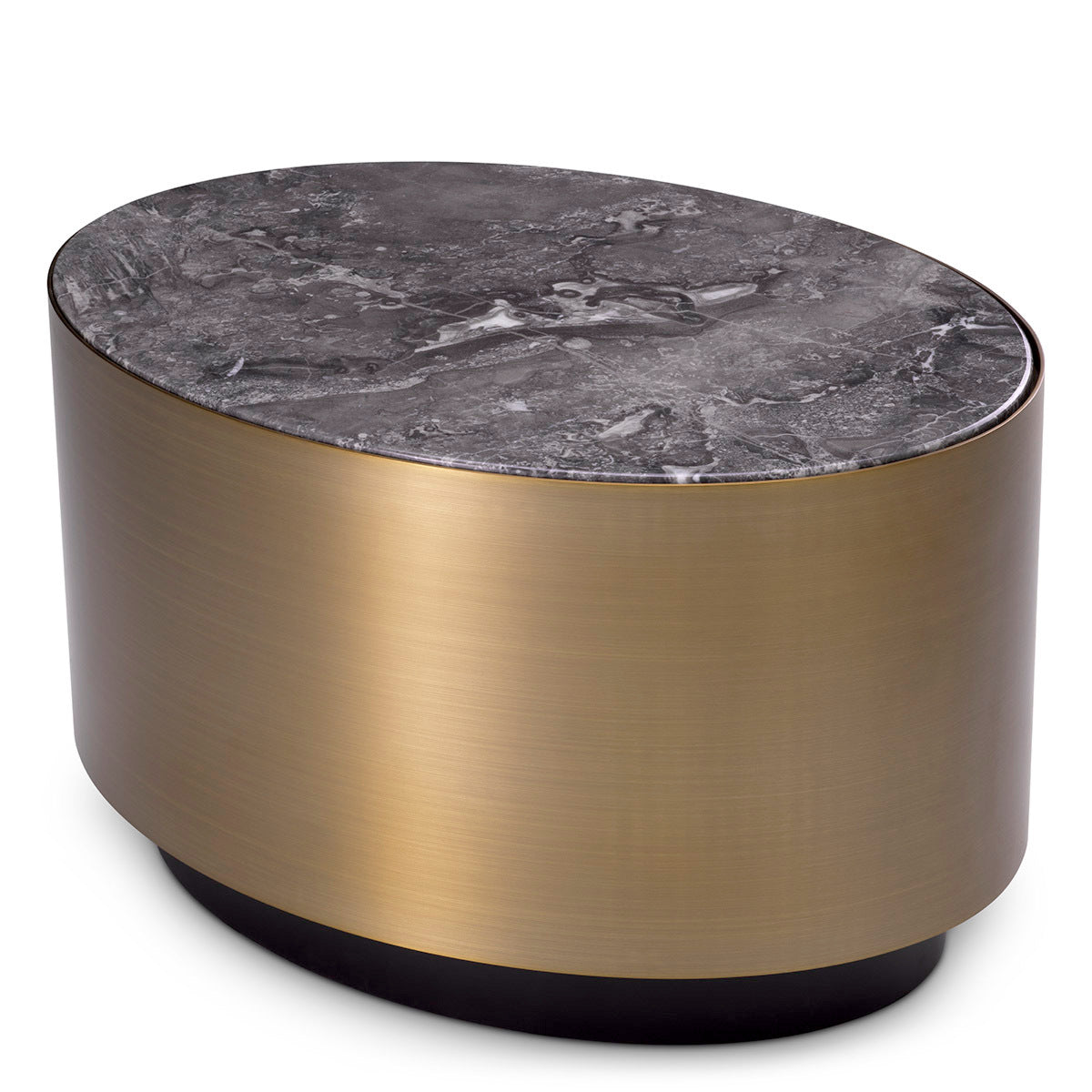 Oval Marble Side Table Porter | Cabothousefurniture.com