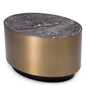 Oval Marble Side Table Porter | Cabothousefurniture.com