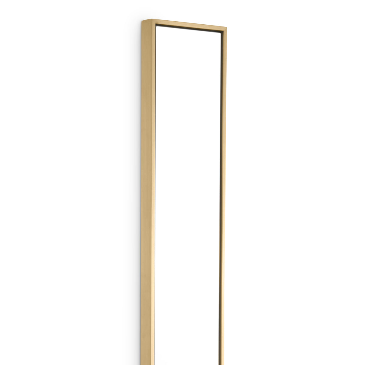 Brushed Brass Mirror Redondo