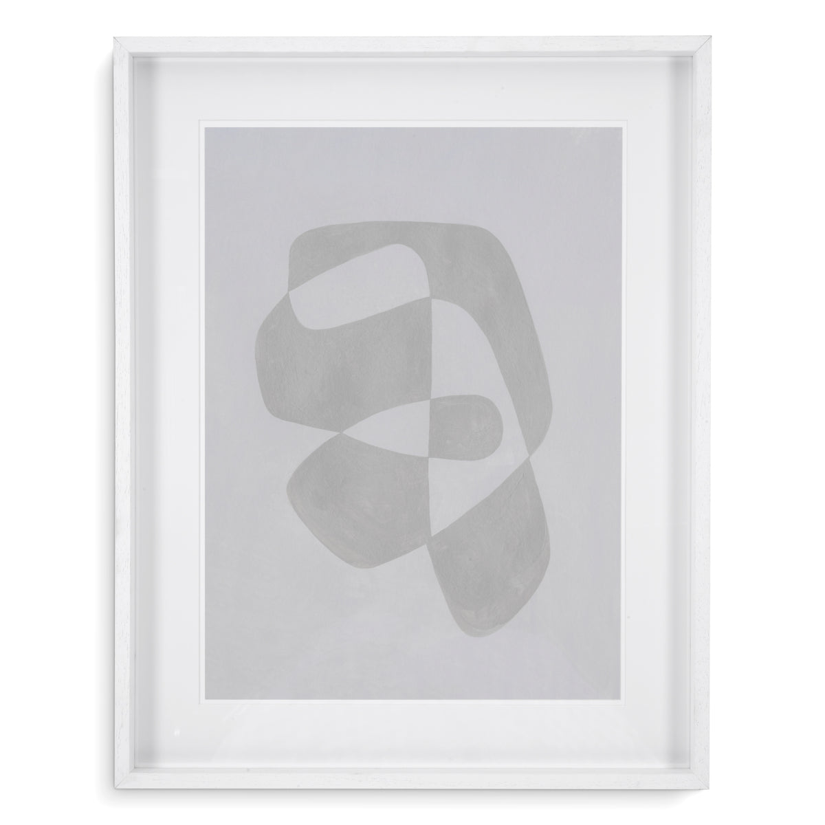 Abstract Shape Art Prints (4) Soft Shape | Cabothousefurniture.com