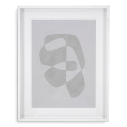 Abstract Shape Art Prints (4) Soft Shape | Cabothousefurniture.com