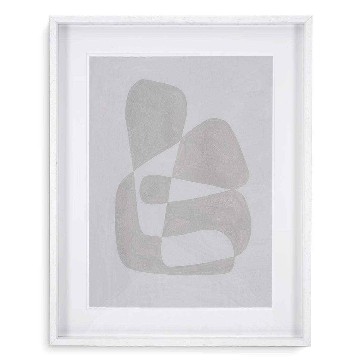 Abstract Shape Art Prints (4) Soft Shape | Cabothousefurniture.com