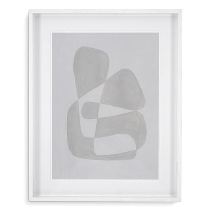 Abstract Shape Art Prints (4) Soft Shape | Cabothousefurniture.com