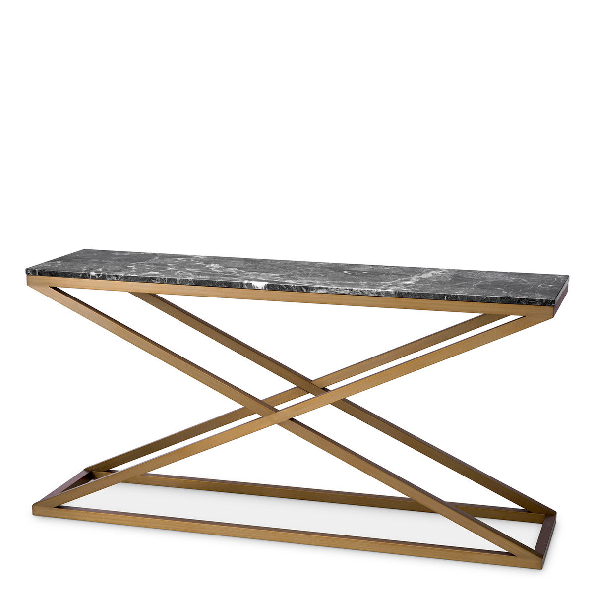 Rectangular Console Table Criss Cross | Cabothousefurniture.com
