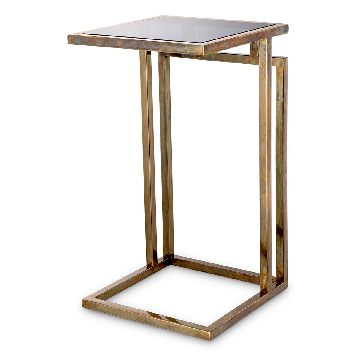 Metal Framed Side Table Marcus | Cabothousefurniture.com
