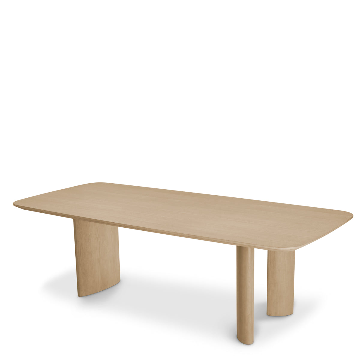 Oak Veneer Dining Table S Harmonie | Cabothousefurniture.com