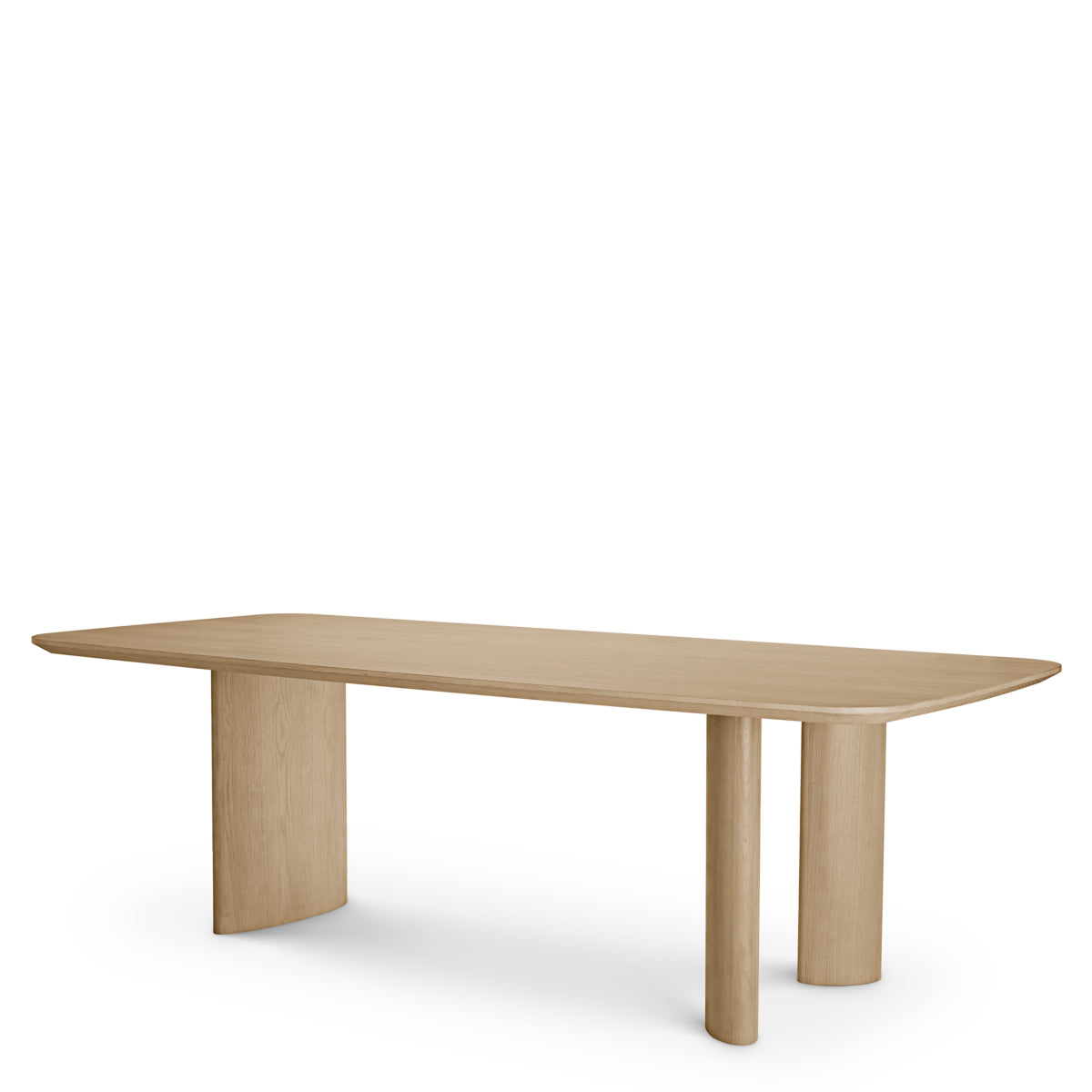 Oak Veneer Dining Table S Harmonie | Cabothousefurniture.com
