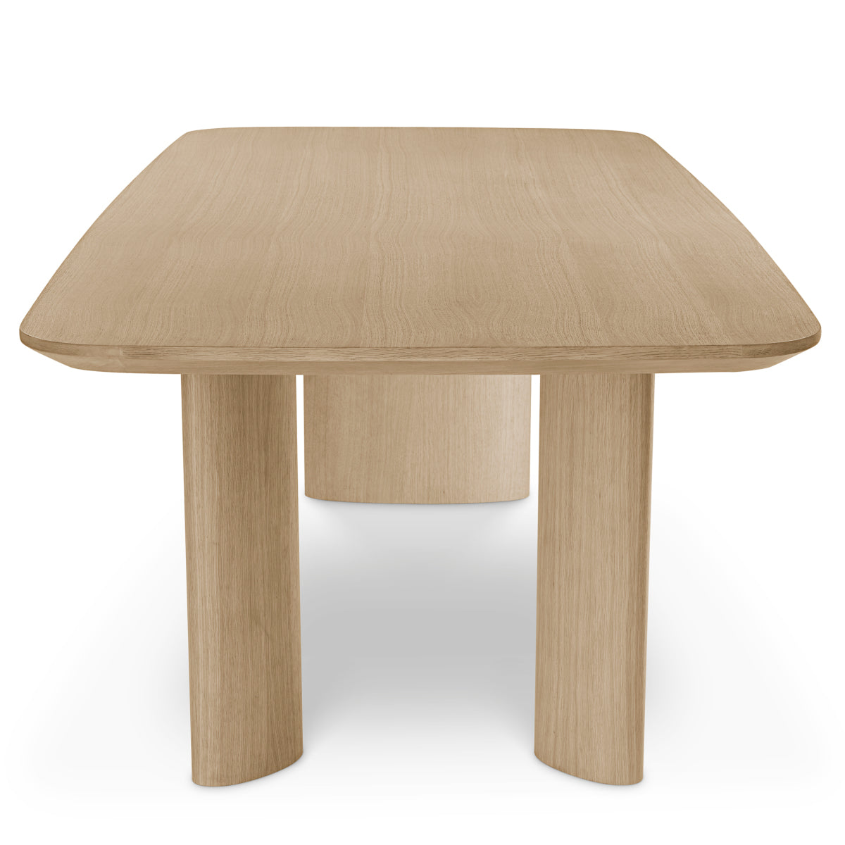 Oak Veneer Dining Table S Harmonie | Cabothousefurniture.com