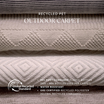 Beige Outdoor Carpet 10' x 13' Linara | Cabothousefurniture.com