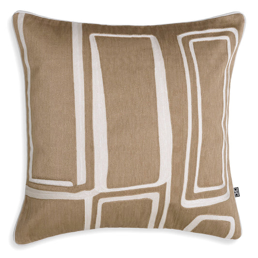 Geometric Pattern Cushion Ribeira | Cabothousefurniture.com